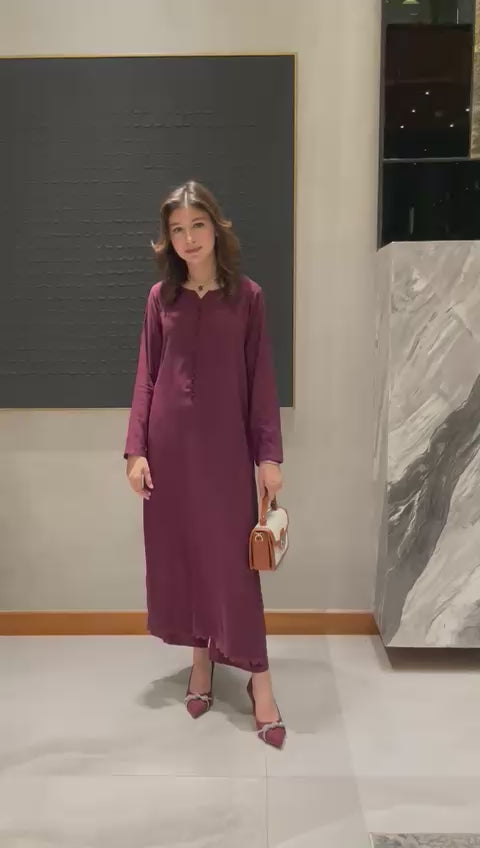 Double tone crossbody bag