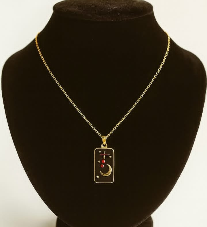 Moon Pendant Necklace